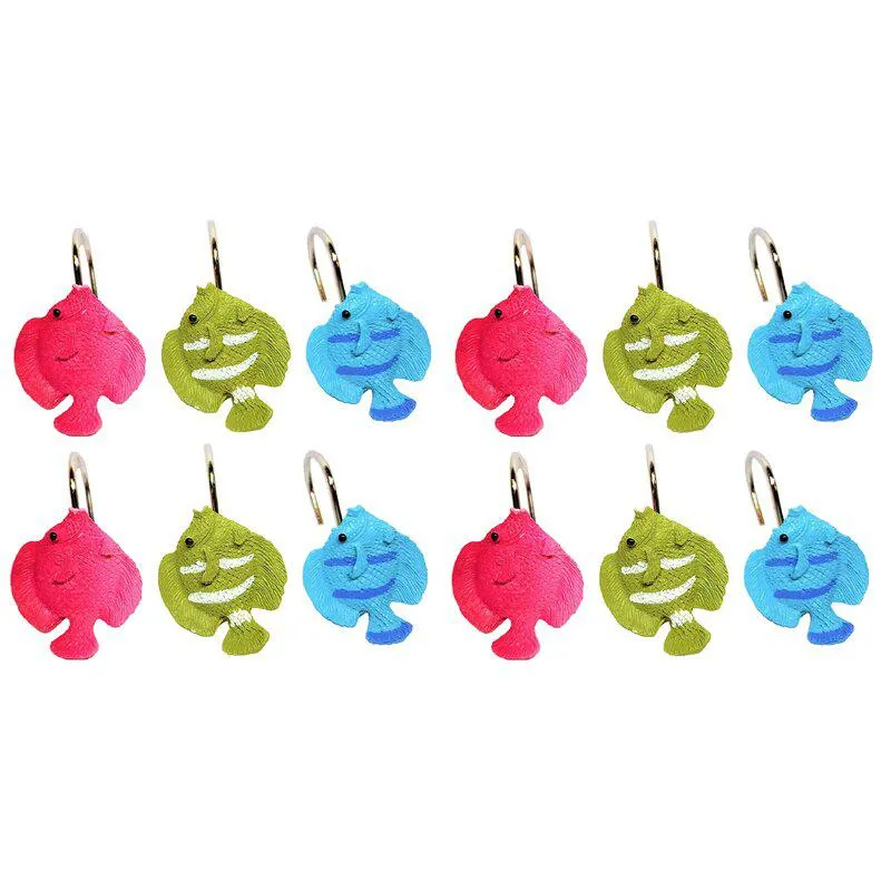 12-Pack: Shower Curtain Hooks