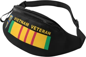 15th Support Brigade Vietnam Veteran Waist Bag Waterproof Sports Running Belt Bag Fanny Pack