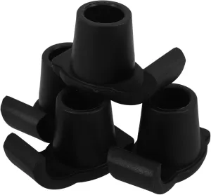 4pcs Elderly Walker Replacement Walker Sliders Practical Walker Ski Walker Ski Glides Nonstick Walker Feet Glides Walker Skis Glides Walker Feet Protectors Small Gliders for Walker