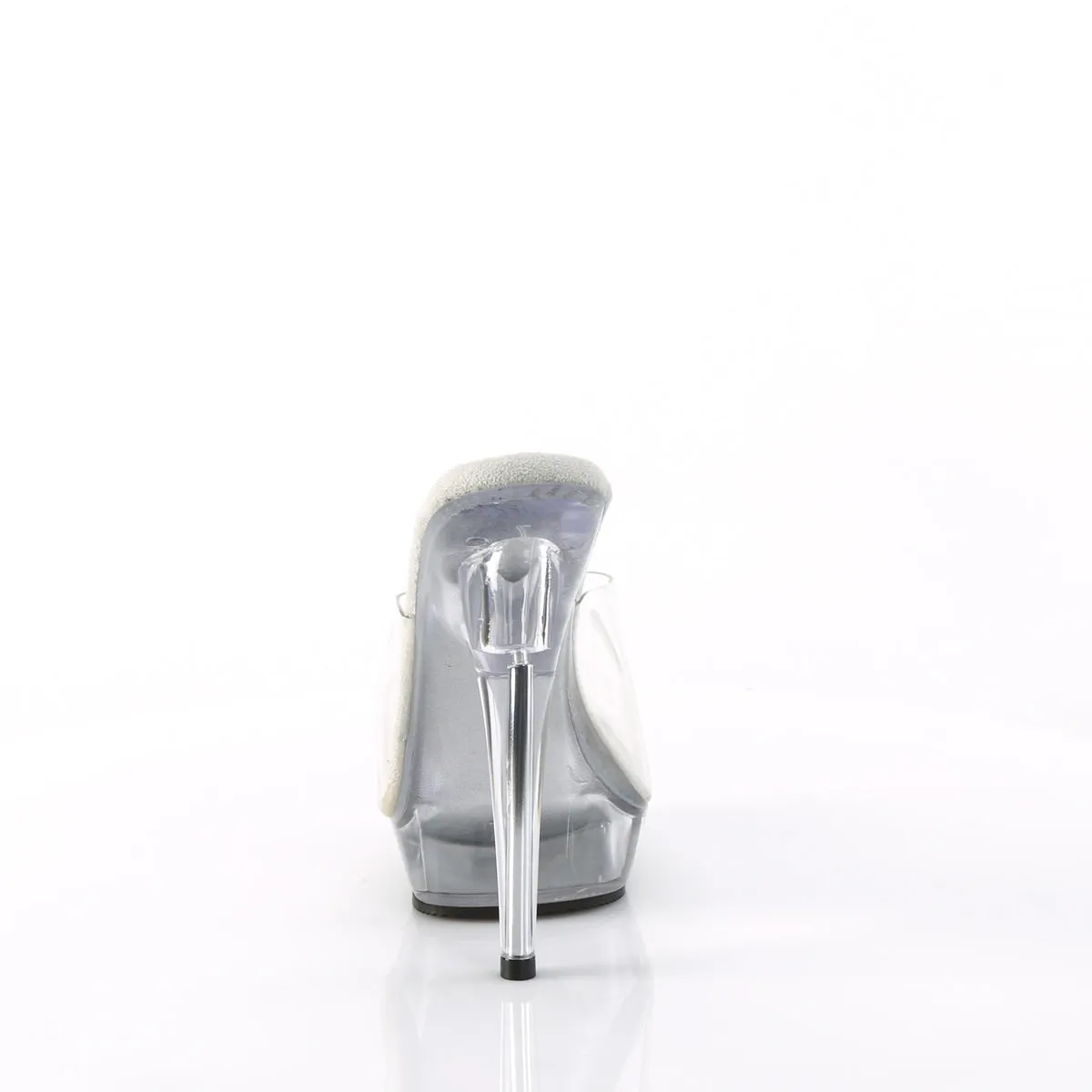 6 Inch Heel SULTRY-601 Clear