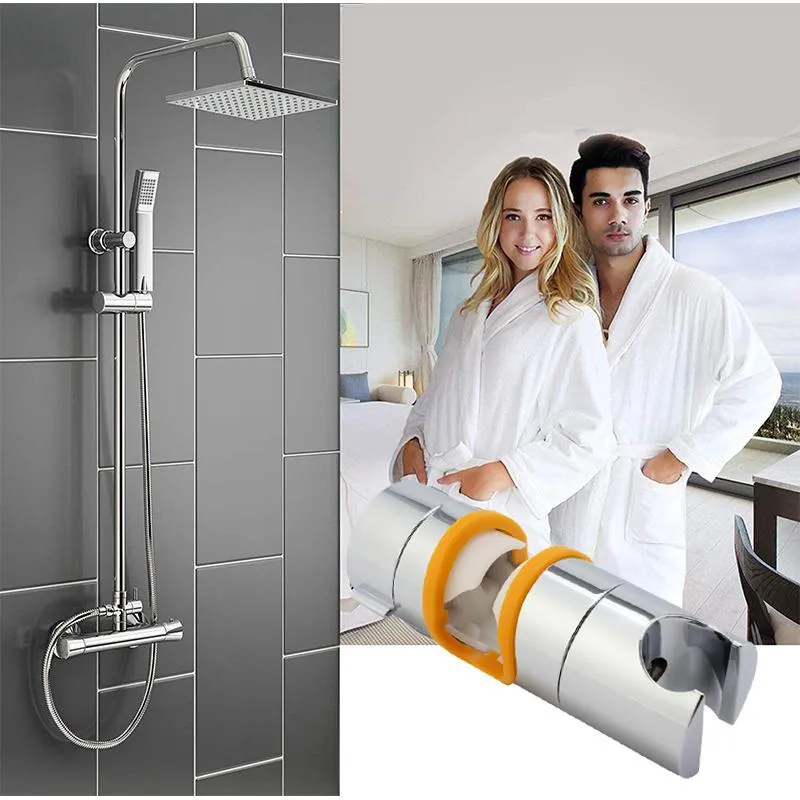 Adjustable Shower Head Holder For Slide Bar