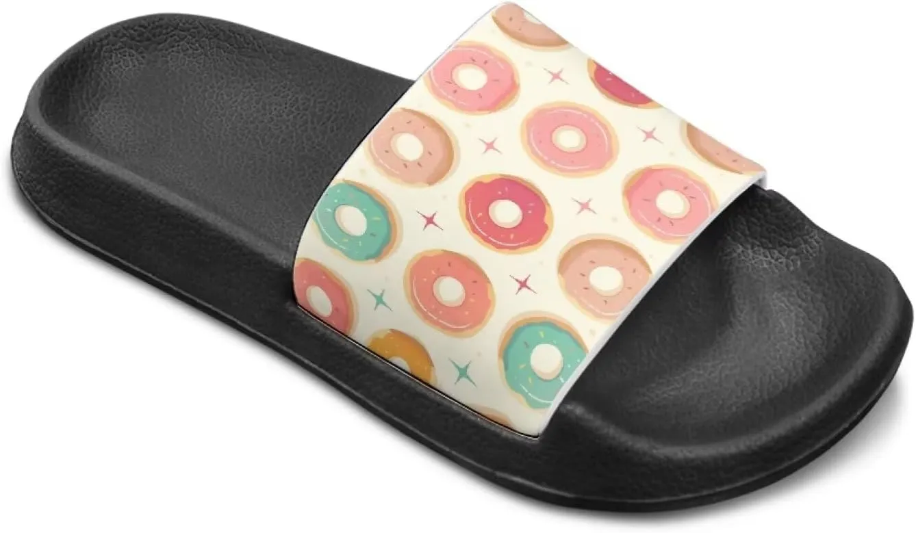 Adorable Slide Sandals for Boys Girls Slide Sandals Cartoon Youth Pool Shower Shoes Suitable for Outdoors