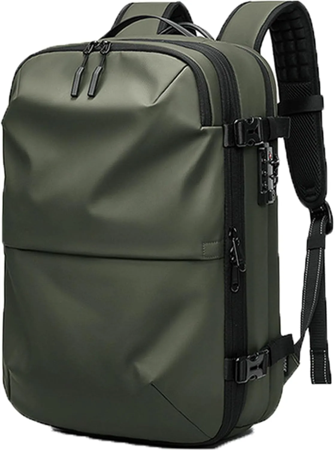 Aeropack Backpack, Aeropack Vacuum Compression Backpack, 2025 60l Expandable Backpack with Vacuum Compression (Green 2.0, Bag)