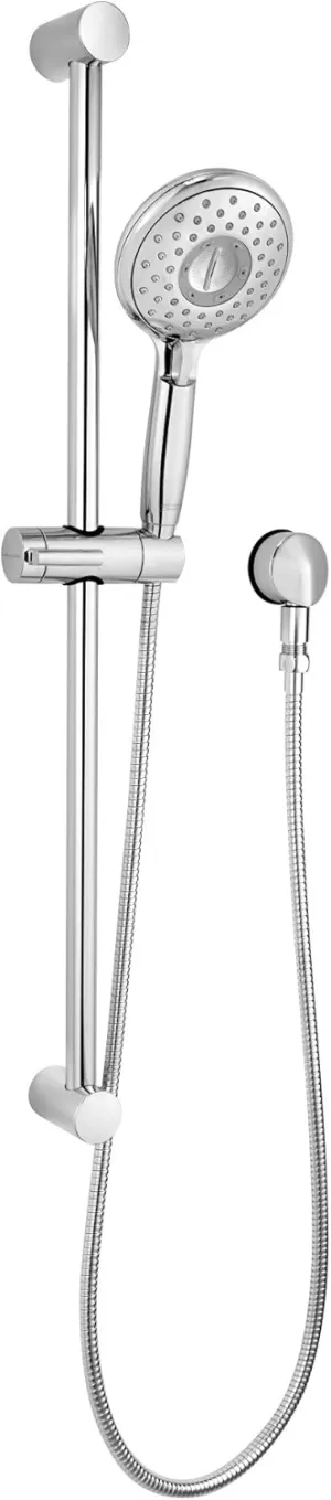 American Standard 1660774.002 Spectra Plus Handheld Shower Head with Slide Bar Kit 1.8 GPM, Polished Chrome