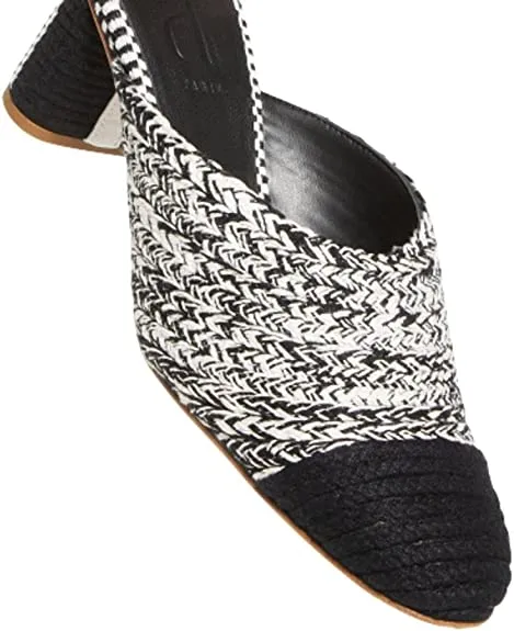Antolina Women's Dorina Block-Heel Mules Black Size 9