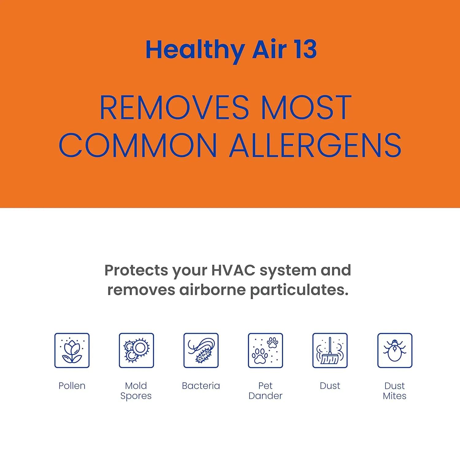 AprilAire 413 Replacement Filter for AprilAire Whole House Air Purifiers - MERV 13, Healthy Home Allergy, 16x25x4 Air Filter (Pack of 1)