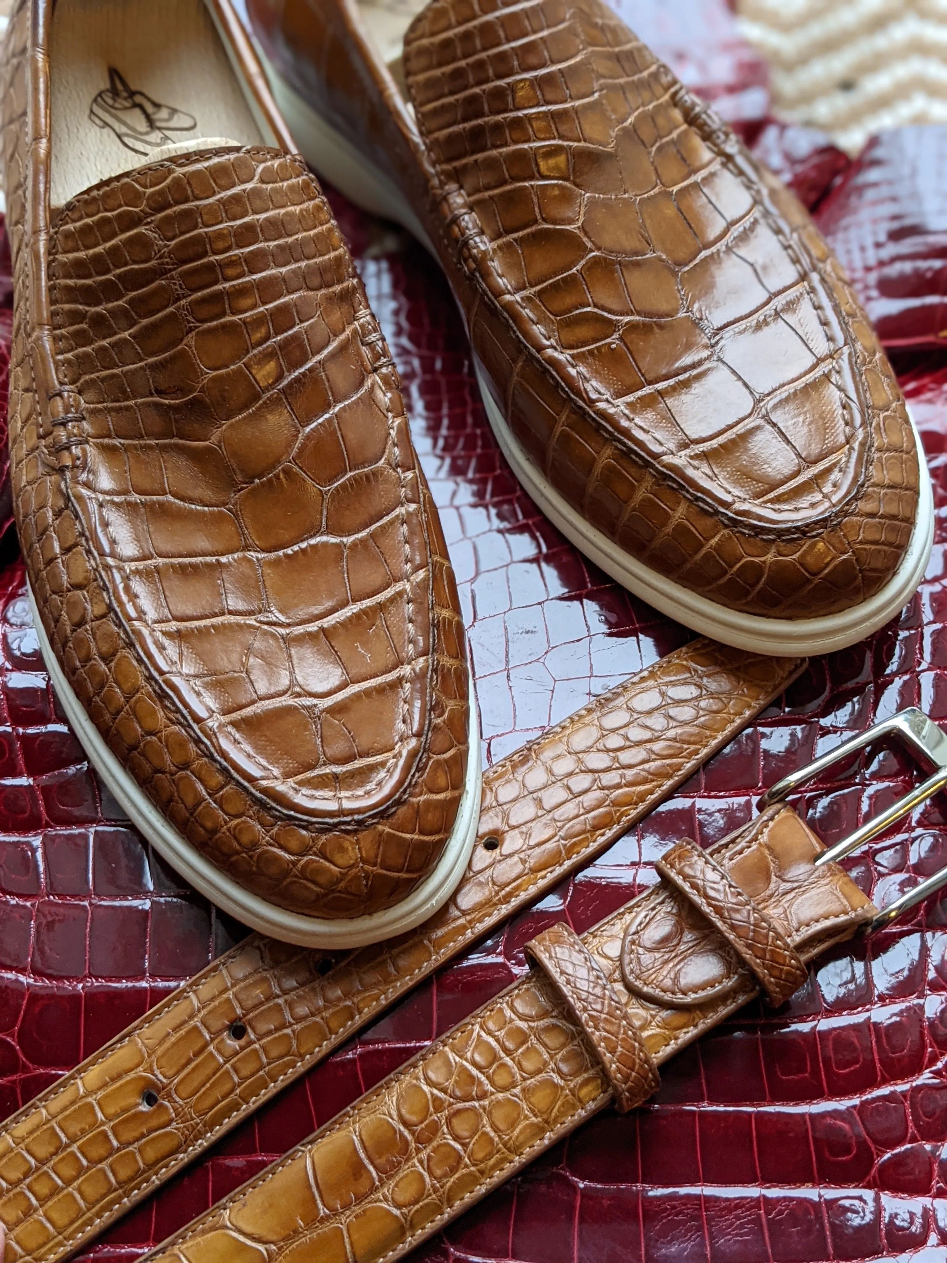 Ascot Cannes - Cognac Crocodile