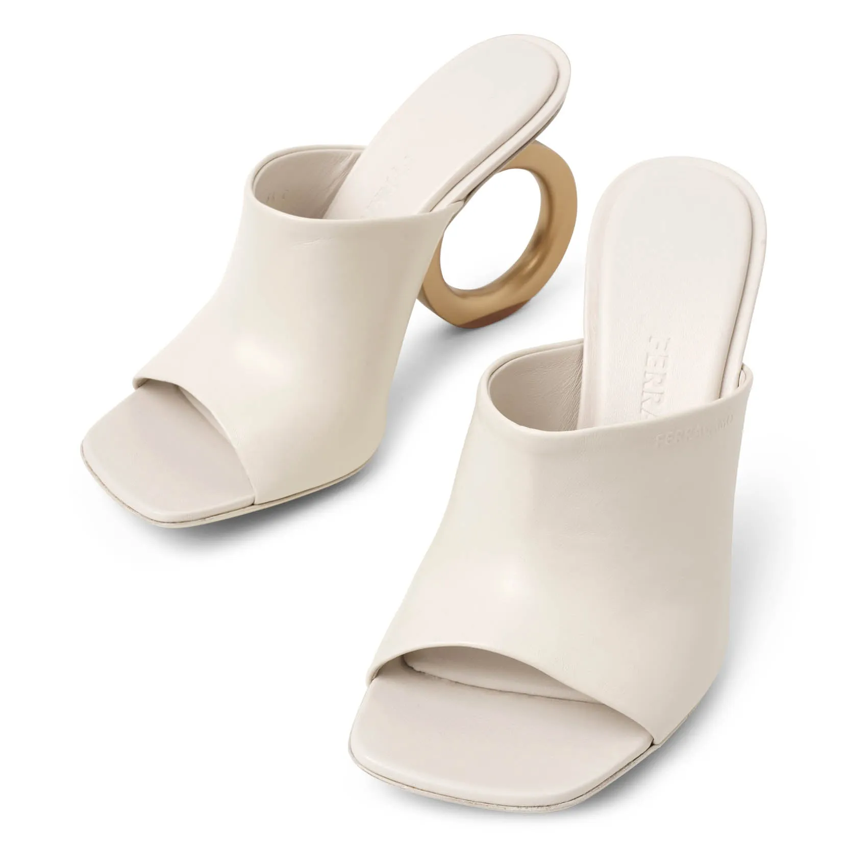 Astro 105 gancio cream mules