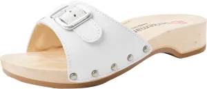 Berkemann Women's Clogs and Mules, White Eiß 100, 6.5