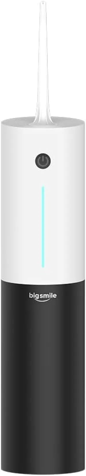 Bigsmile Water Flosser Cordless Dental Irrigator Kid Braces Oral Irrigador Travel Shower Portable Teeth Pick Wireless Floss IPX7 200ML Famous Dentist Recommend(Panda)