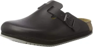 Birkenstock Unisex Single Clog, Black, 10 US Men