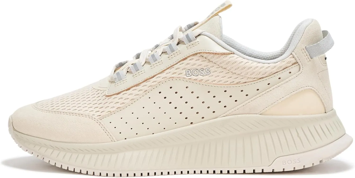 BOSS Men's Modern Knit Structure Running Sneaker