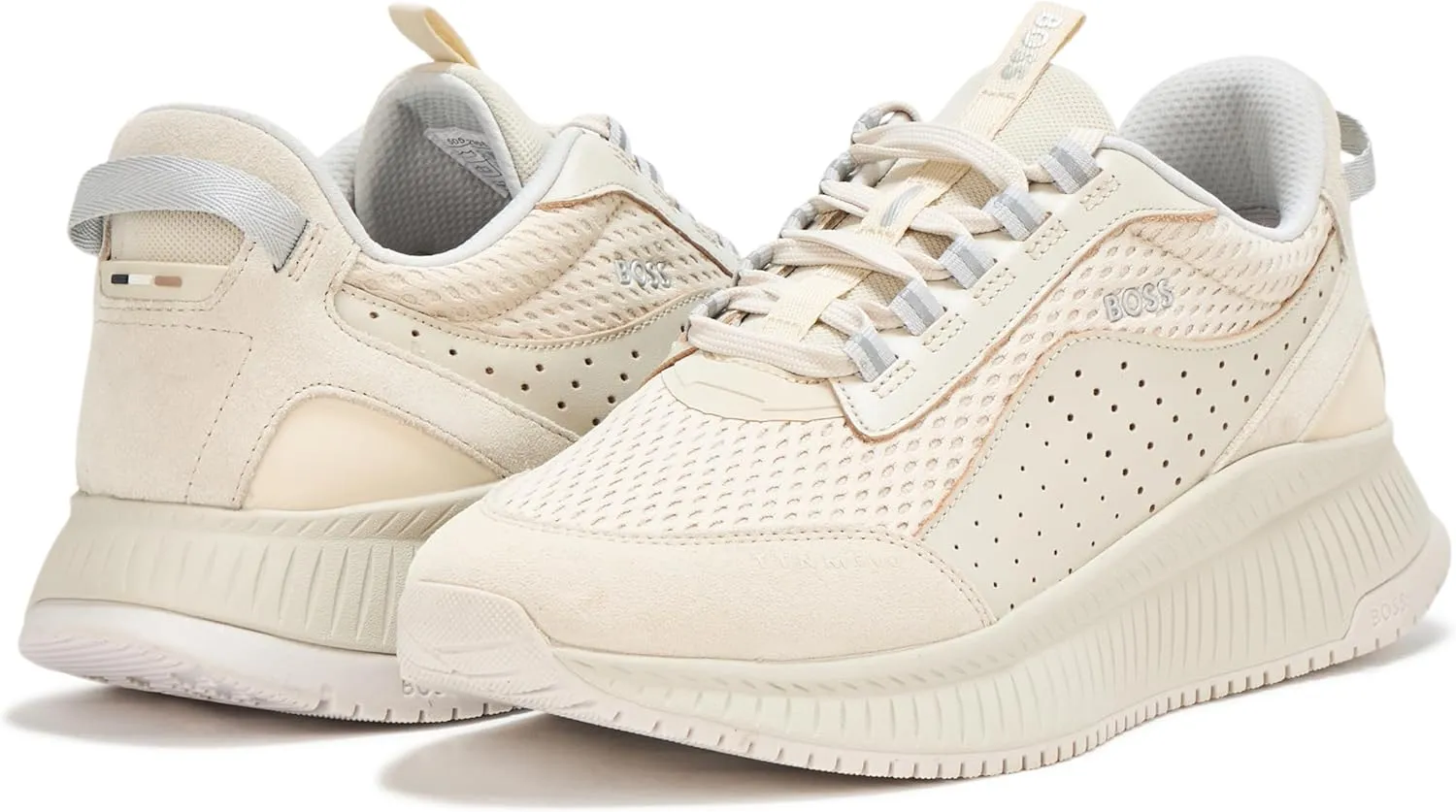 BOSS Men's Modern Knit Structure Running Sneaker