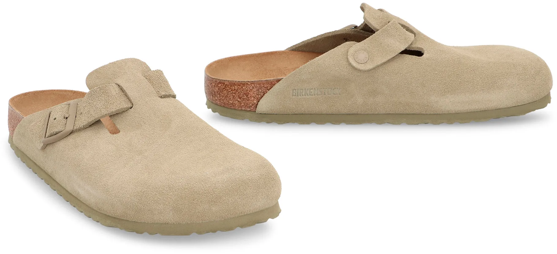 Boston suede mules