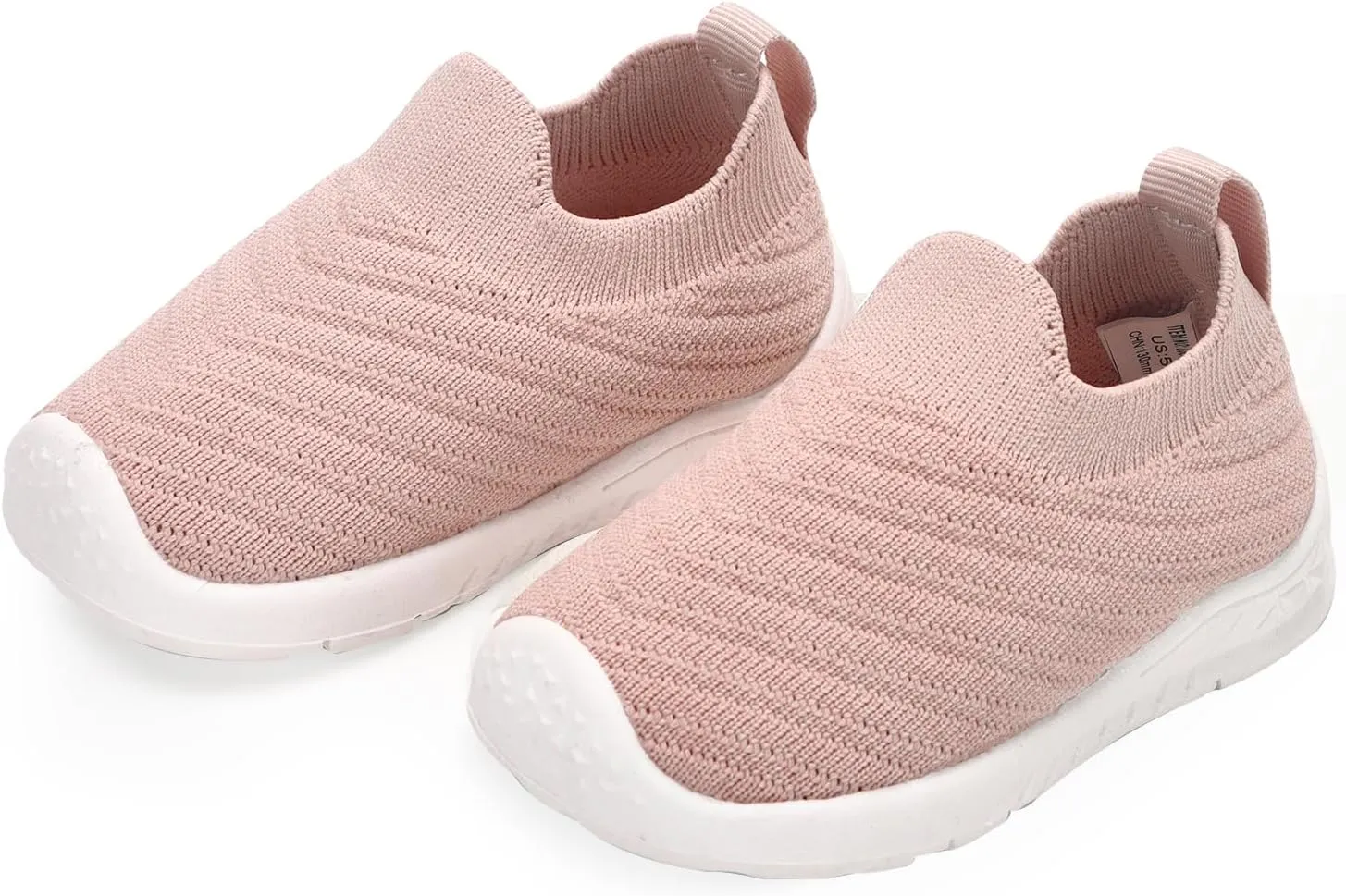 Breathable Baby Sock Shoes,Non-Slip First Walkers 6-24 months,Easy Put on Baby Walking Shoes, Flexible Mesh Toddler Sneakers Boys ,Baby Socks 12-24 months,Barefoot Infant First Steps Shoes,Baby Girl Shoes