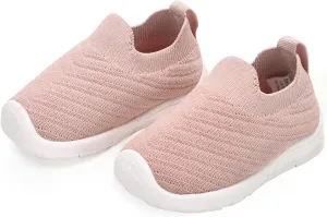 Breathable Baby Sock Shoes,Non-Slip First Walkers 6-24 months,Easy Put on Baby Walking Shoes, Flexible Mesh Toddler Sneakers Boys ,Baby Socks 12-24 months,Barefoot Infant First Steps Shoes,Baby Girl Shoes