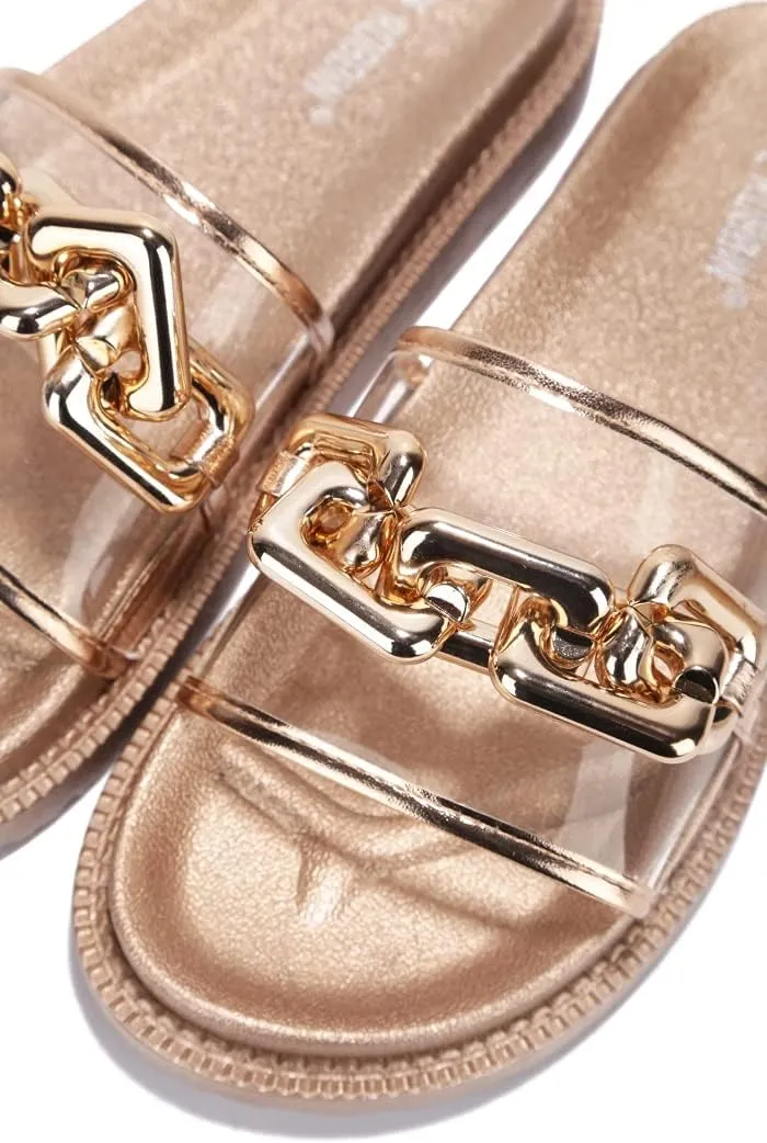 Cape Robbin Tess Sandals Slides for Women, Womens Mules Slip On House Shoes