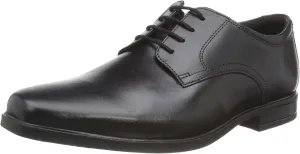 Clarks Men's Howard Walk Oxford, Black leather, 8.5 Men