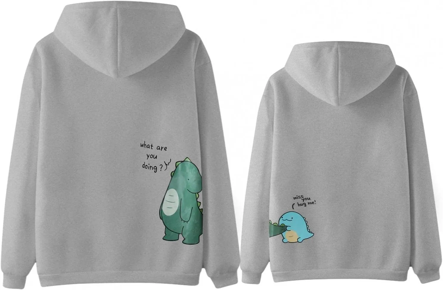 Cokino Couple Outfits Matching Sets,Funny Hoodies for Men Sweatshirt for Women Cute Activewear Couples Matching Outfits