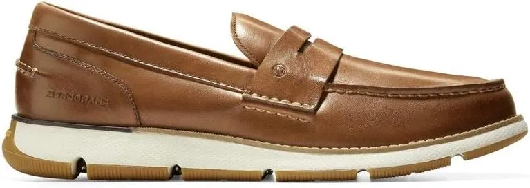 Cole Haan Men's 4.Zerogrand Loafers, British Tan/Ivory, 12-M US