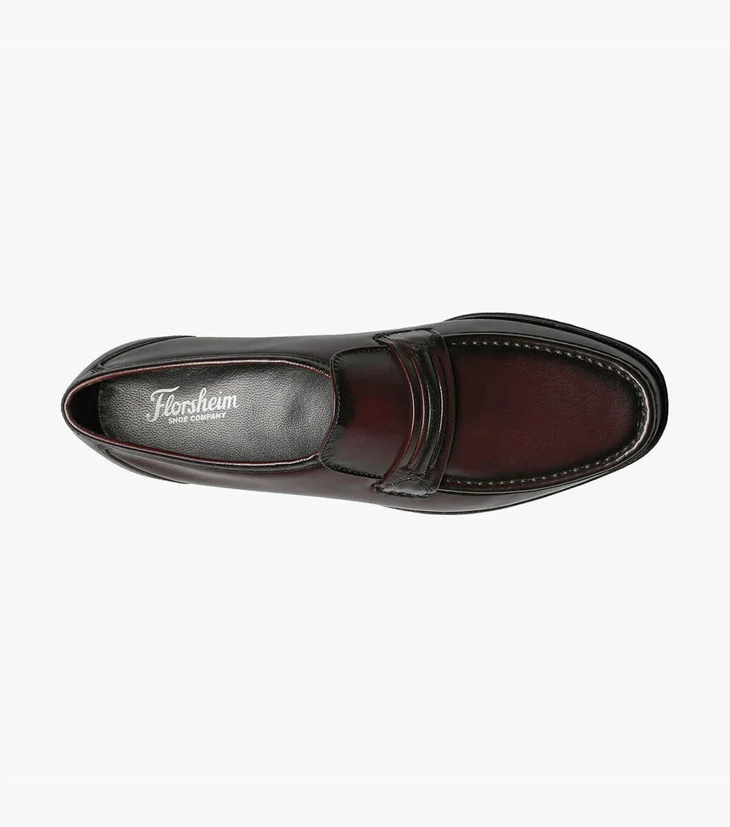 Como Moc Toe Strap Loafer-Black Cherry | Florsheim