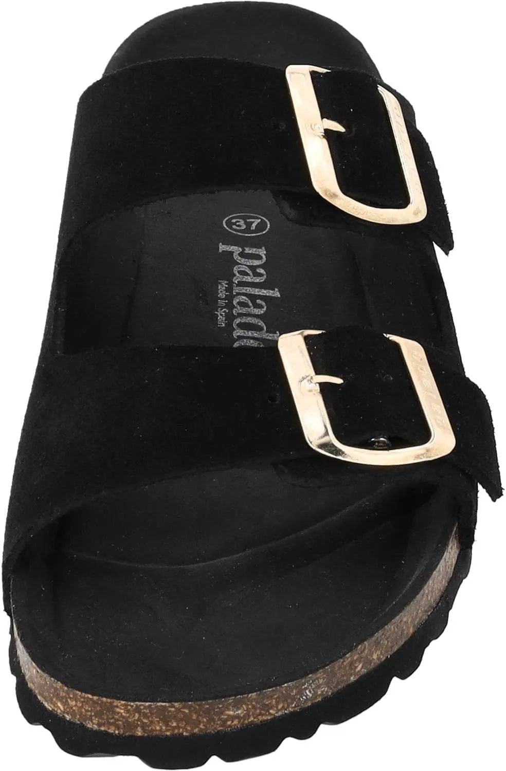 Corfu Mono Women's Mules - Comfortable Sandals Made in Spain - Slippers with Cushioning Cork Footbed - Fashionable Summer Shoes