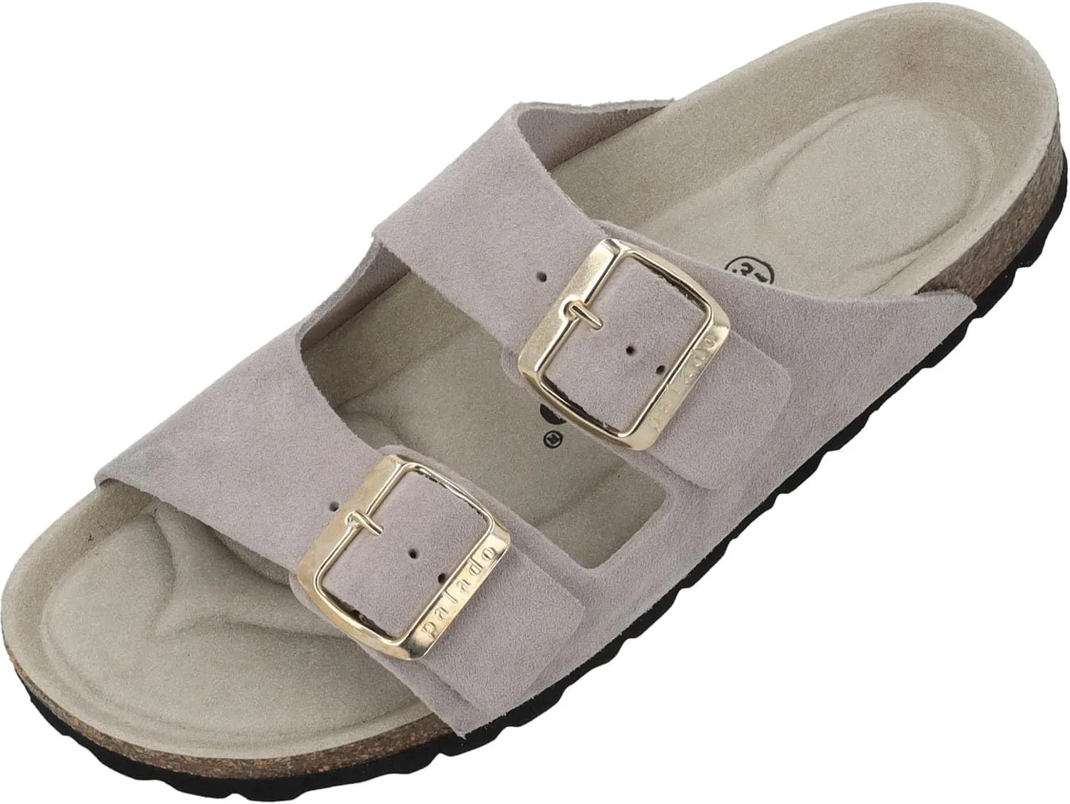 Corfu Mono Women's Mules - Comfortable Sandals Made in Spain - Slippers with Cushioning Cork Footbed - Fashionable Summer Shoes