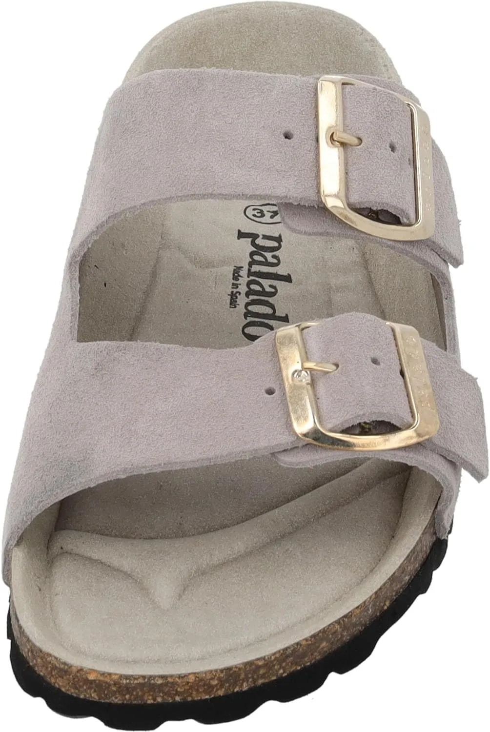 Corfu Mono Women's Mules - Comfortable Sandals Made in Spain - Slippers with Cushioning Cork Footbed - Fashionable Summer Shoes