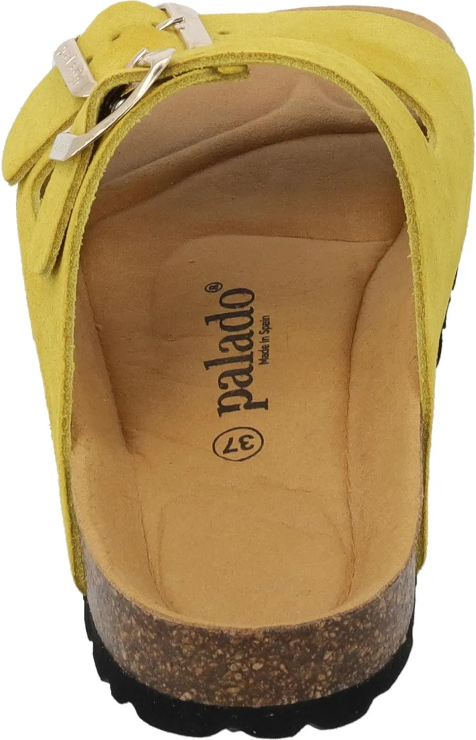 Corfu Mono Women's Mules - Comfortable Sandals Made in Spain - Slippers with Cushioning Cork Footbed - Fashionable Summer Shoes
