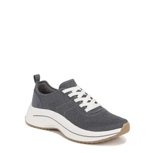 Dr. Scholl's Shoes Womens Wannabe Knit Slip On Fashion Retro Sneaker Oxide Blue Knit 8 M