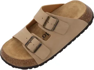 Elaha Mega Women's Mules - Comfortable Sandals Made in Spain - Slippers with Cork Footbed - Fashionable Summer Shoes