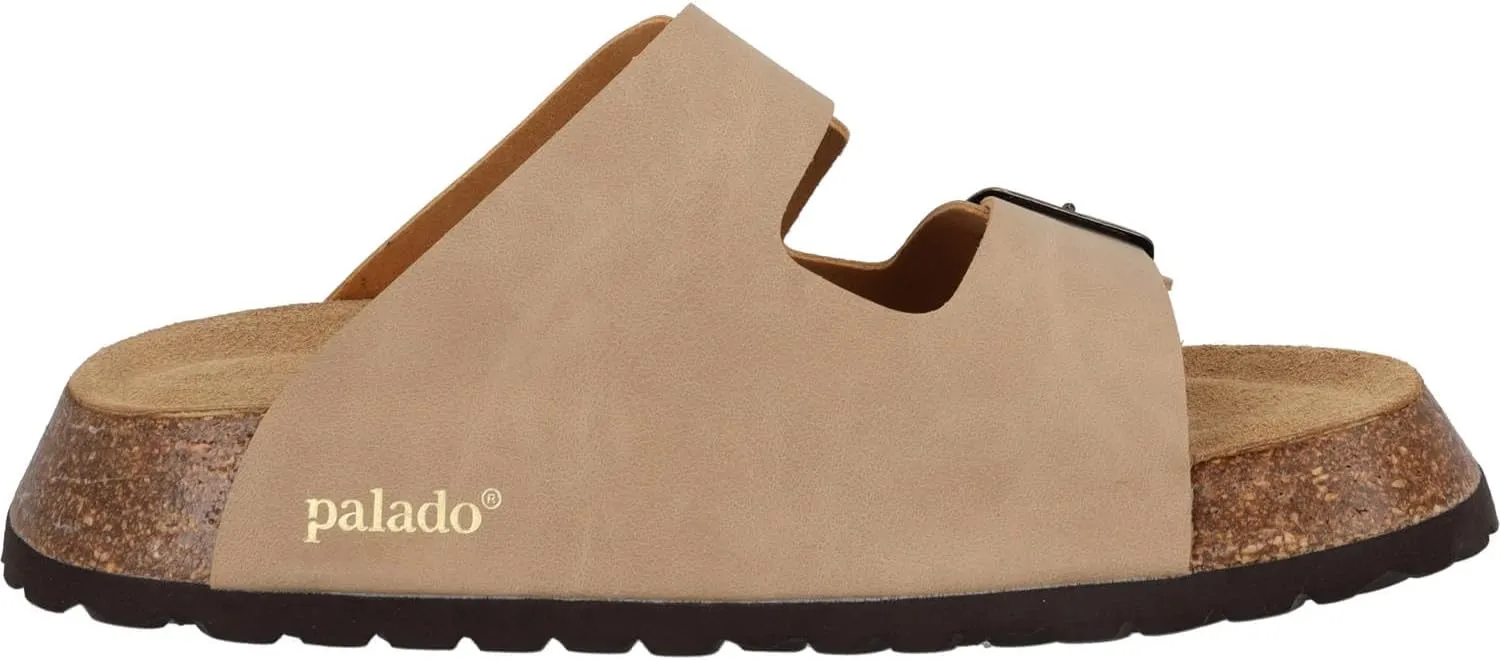 Elaha Mega Women's Mules - Comfortable Sandals Made in Spain - Slippers with Cork Footbed - Fashionable Summer Shoes