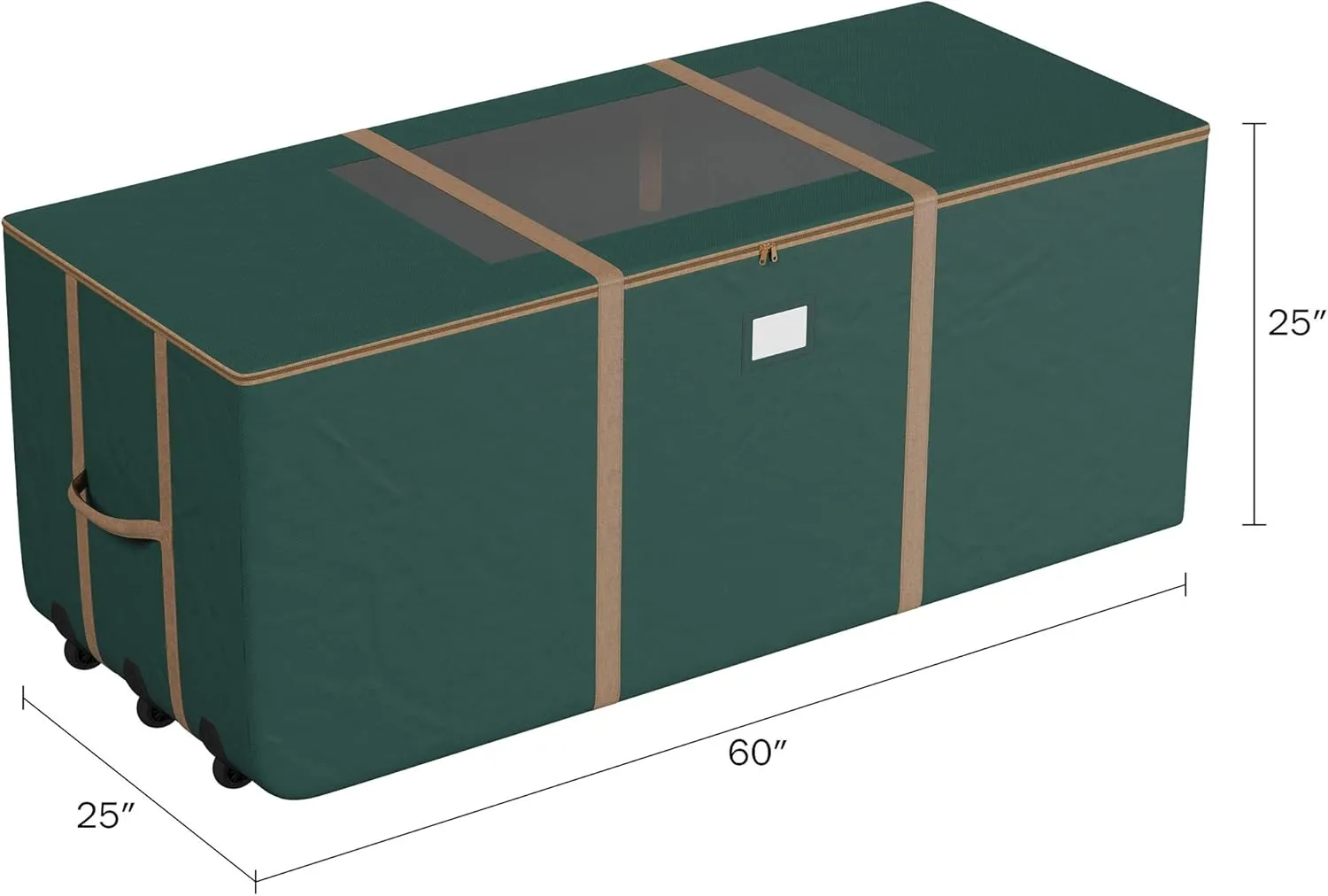 Elf Stor Premium Christmas Tree Storage Bag, fits up to 9ft Tree, Green