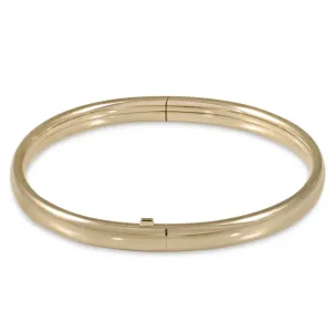 enewton - 14k gold-filled - Yellow Gold Cherish Bangle Bracelet 6.25" diameter (youth)