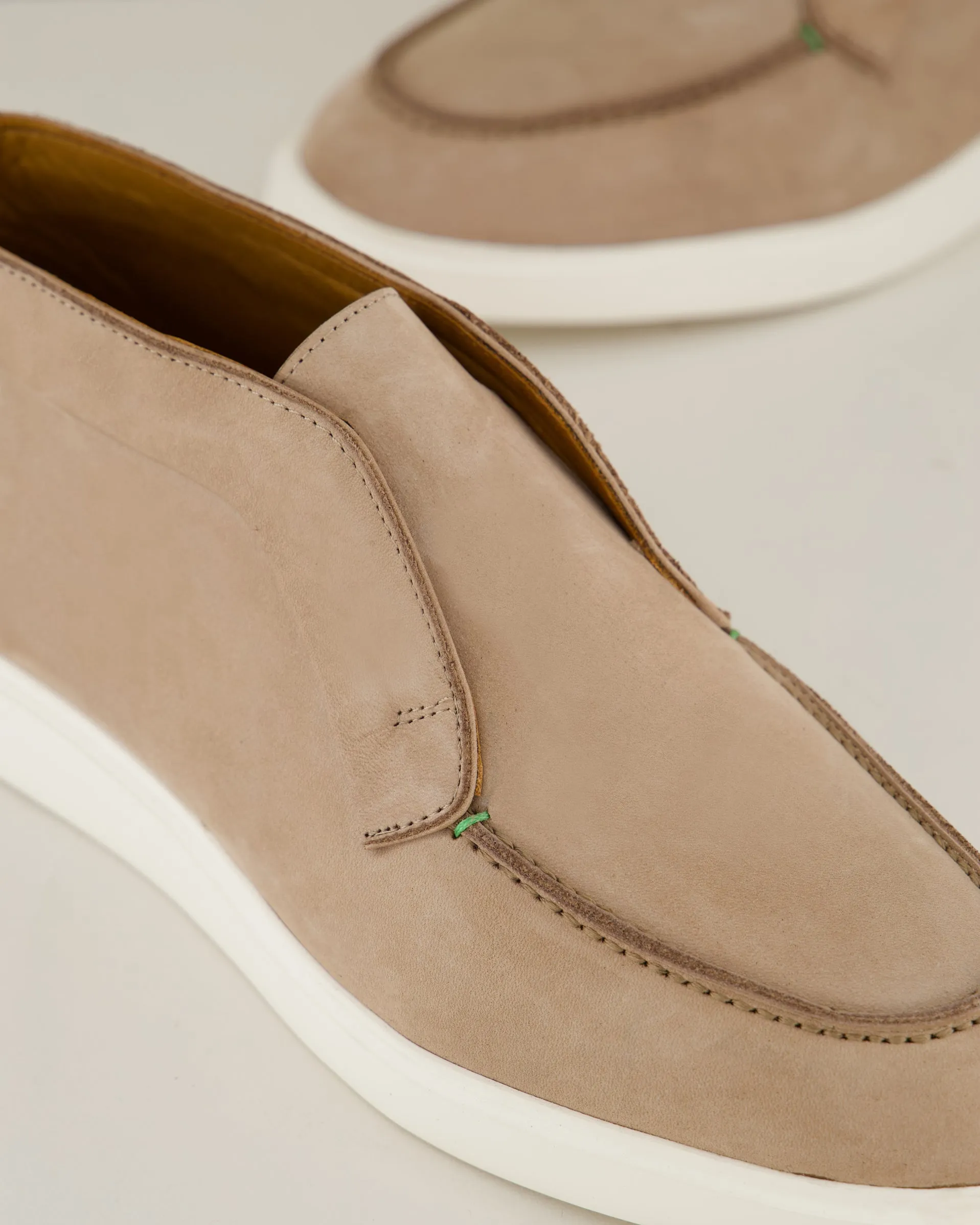 Enzo AVM-M02 Beige Nubuck Leather