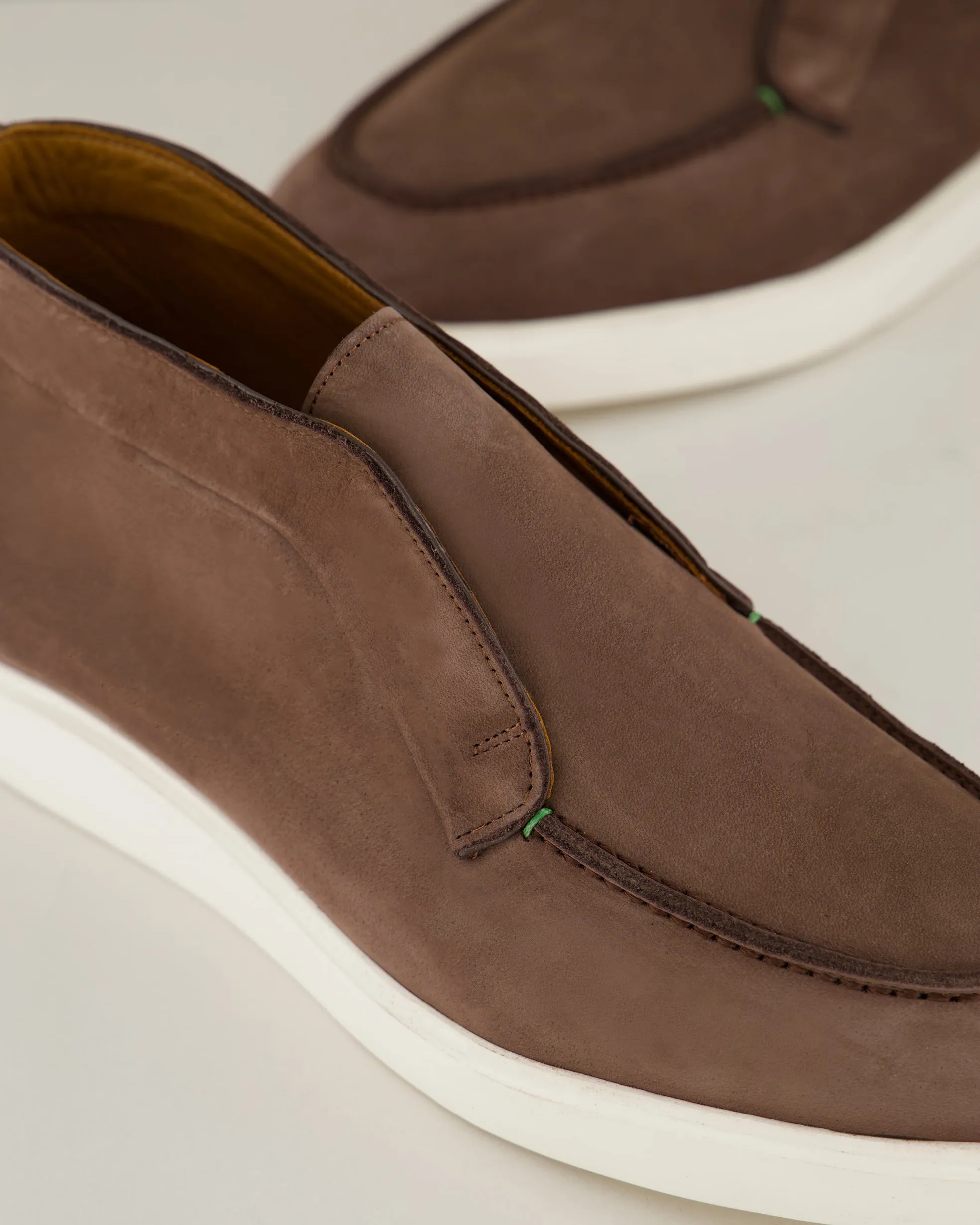 Enzo AVM-M02 Chocolate Nubuck Leather