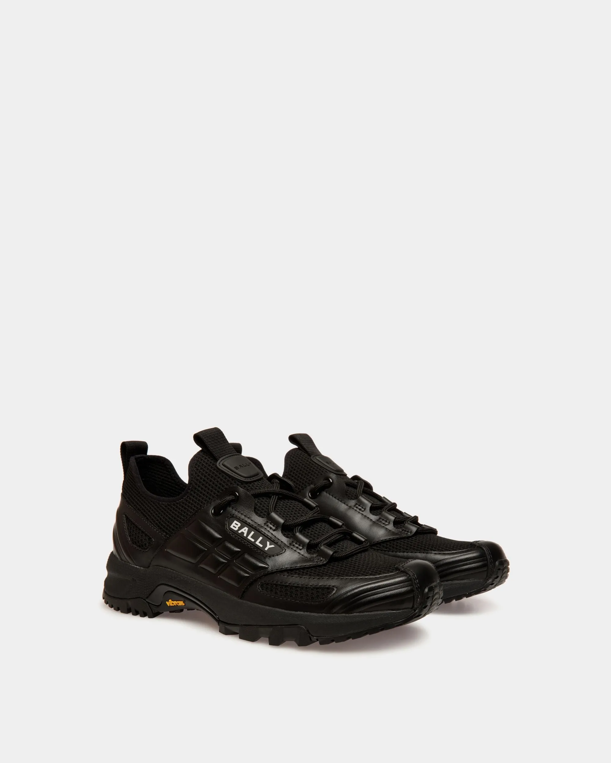 Faster Sneaker in Black Knit