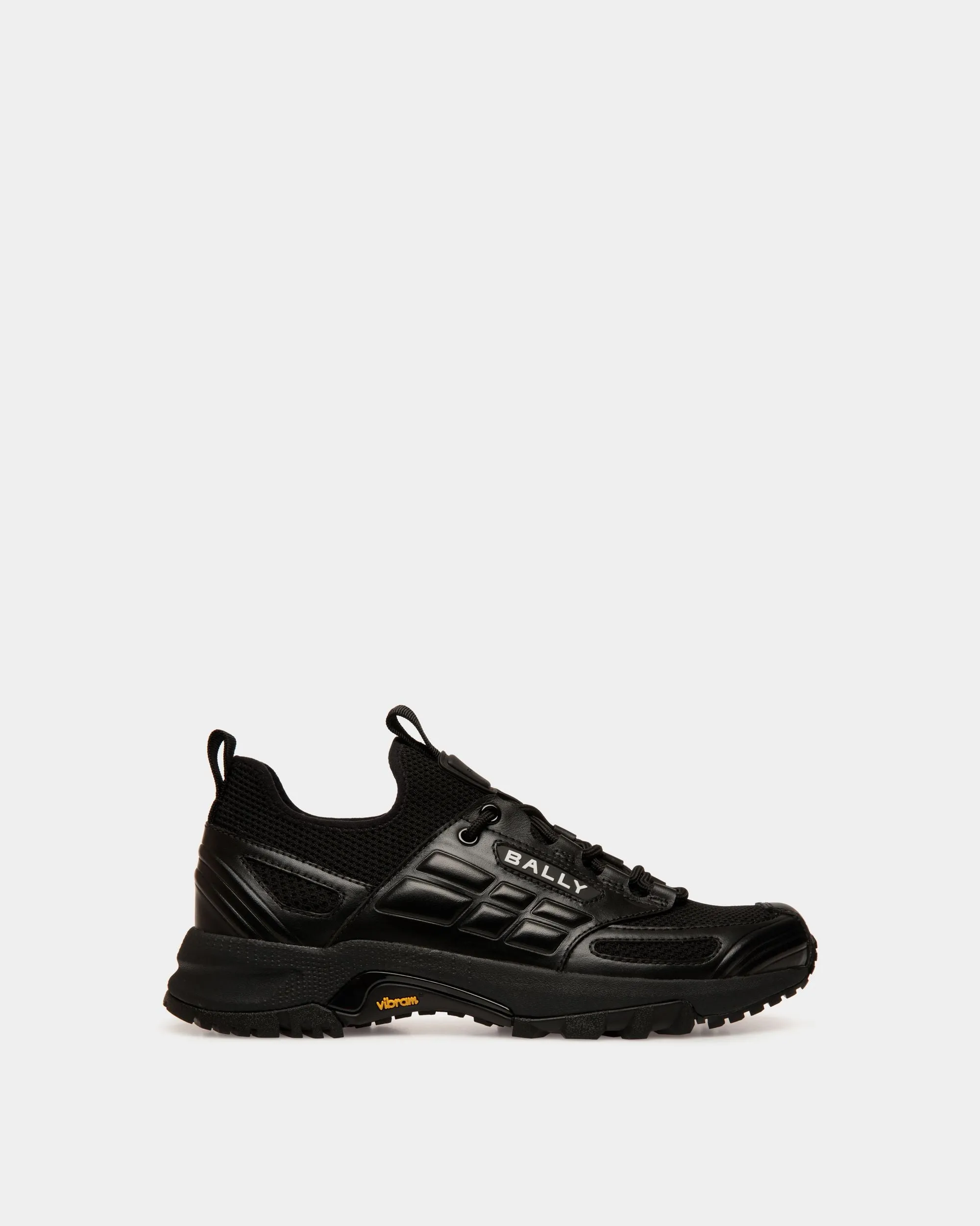 Faster Sneaker in Black Knit