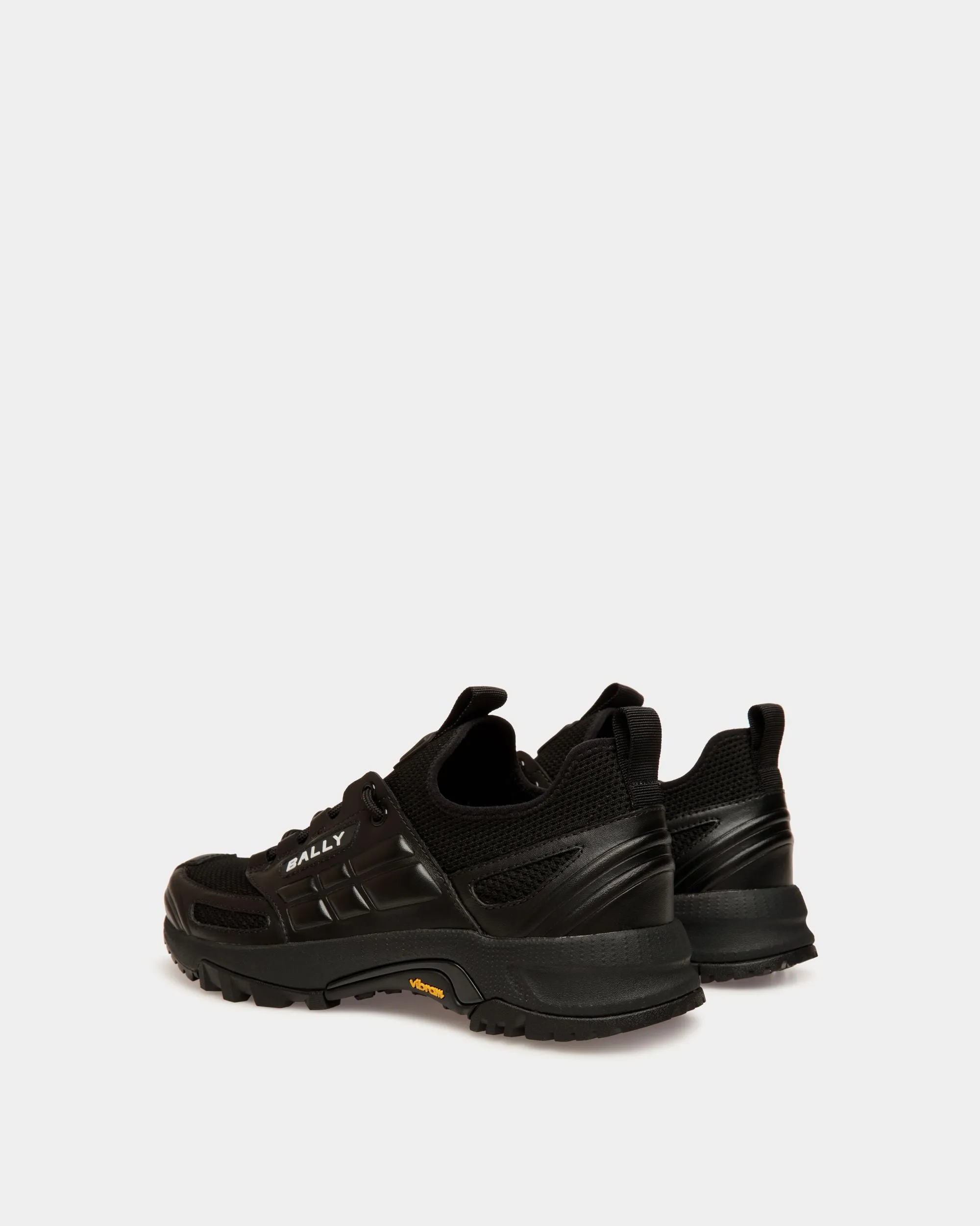 Faster Sneaker in Black Knit