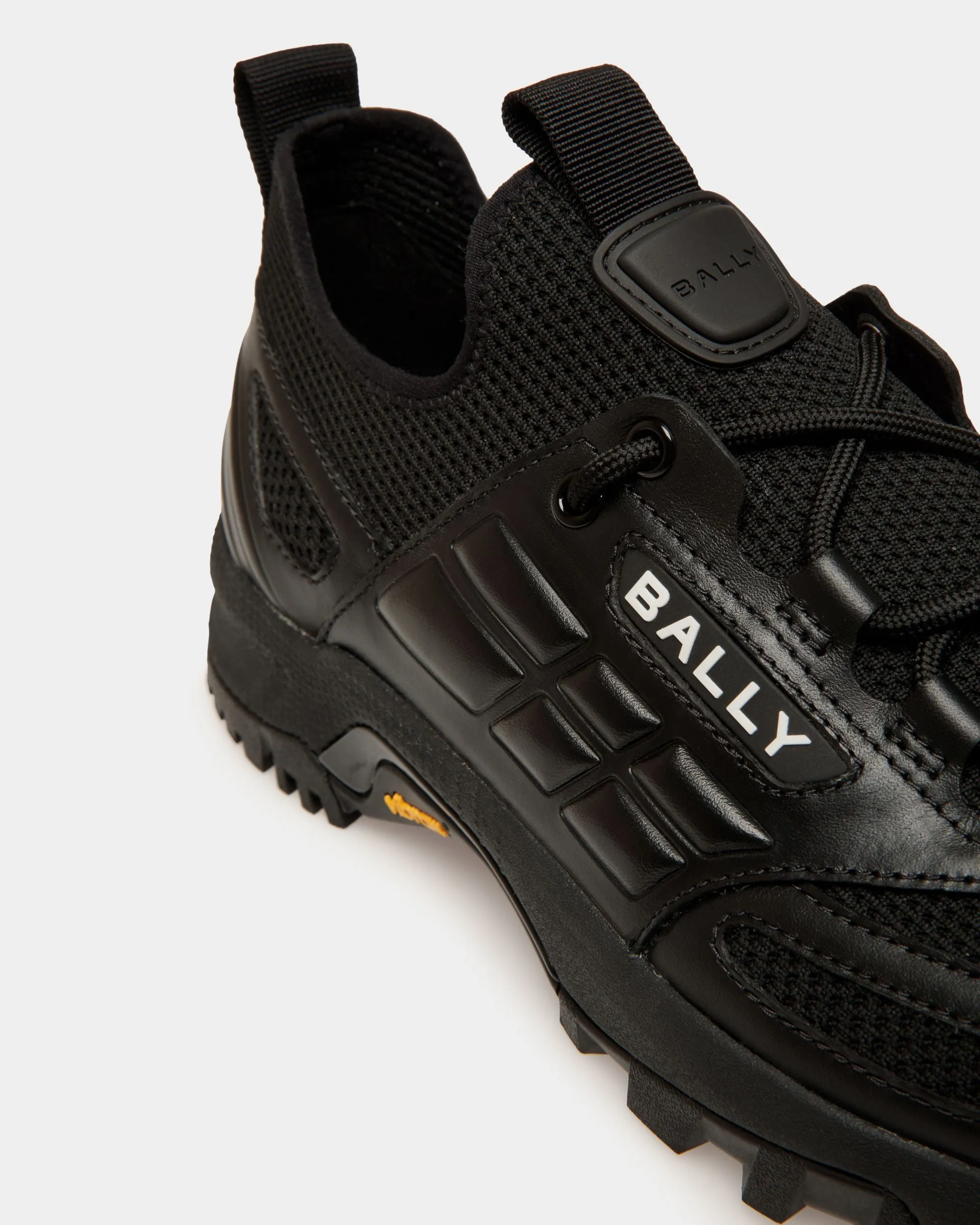 Faster Sneaker in Black Knit