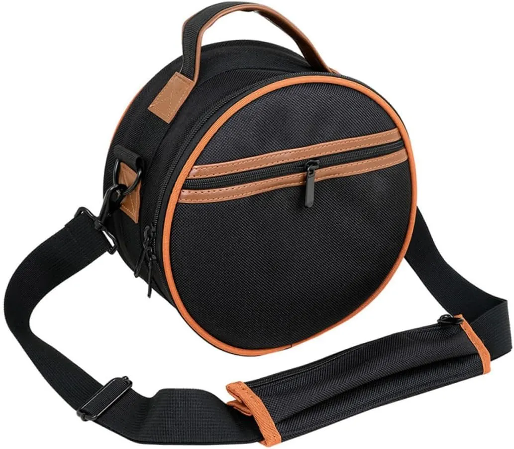 FAVOMOTO Portable Steel Tongue Drum Bag with Storage Pocket for Drumsticks Durable Lightweight and Convenient Pouch for Easy Transportation and Protection of Your Instrument