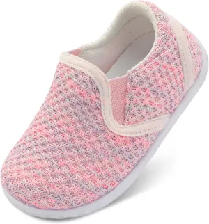 FEETCITY Unisex Baby Shoes Boys Girls Sneakers Infant Slip On First Walking Shoes Toddler Casual Star Sneaker Crib Shoes