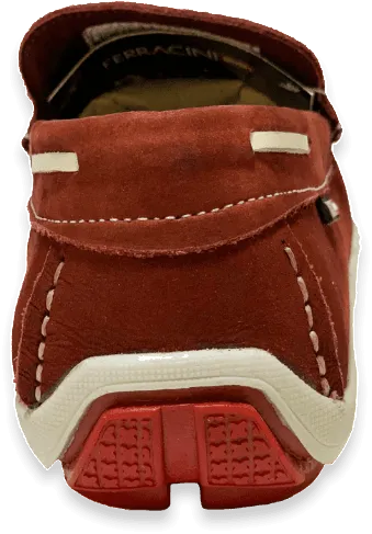 Ferracini Harley Casual Loafers-Red