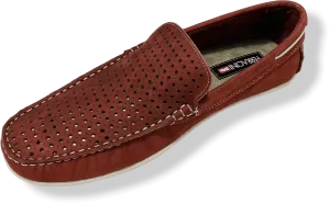 Ferracini Harley Casual Loafers-Red