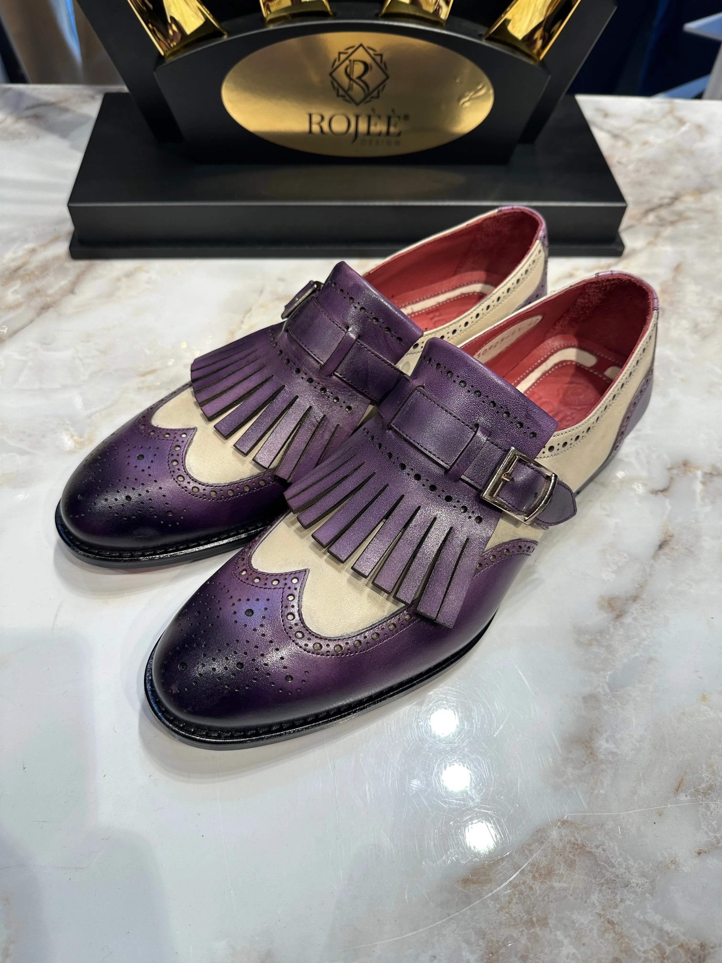 Firenze Slipper mit Fransen