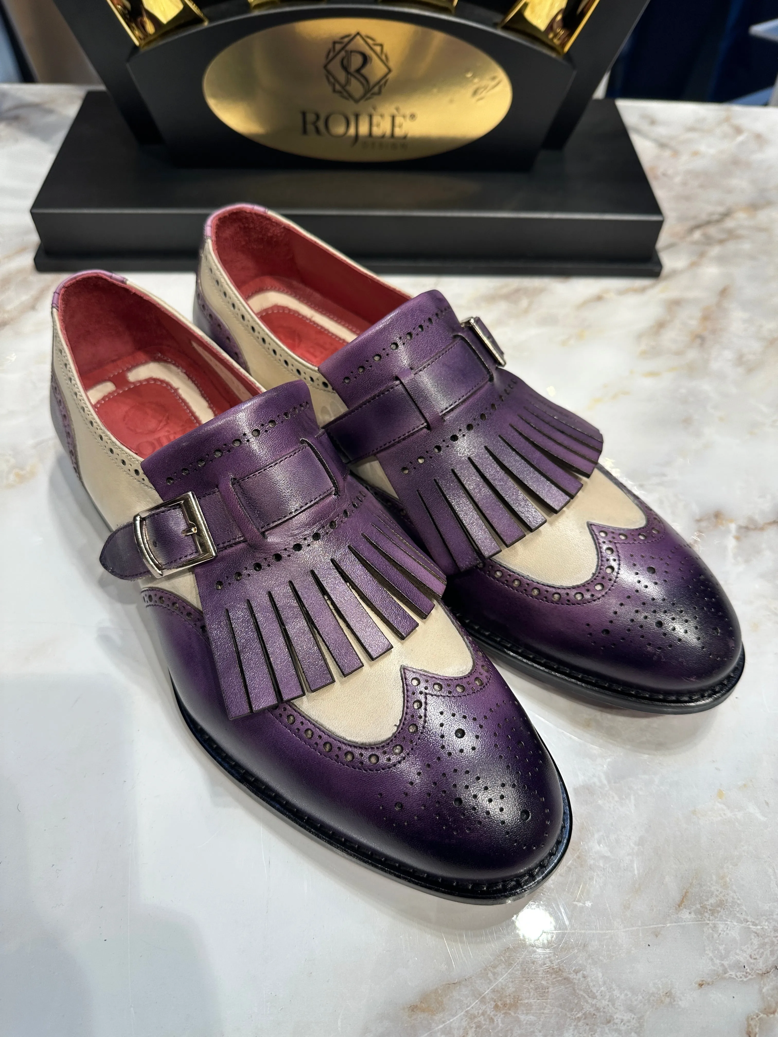 Firenze Slipper mit Fransen