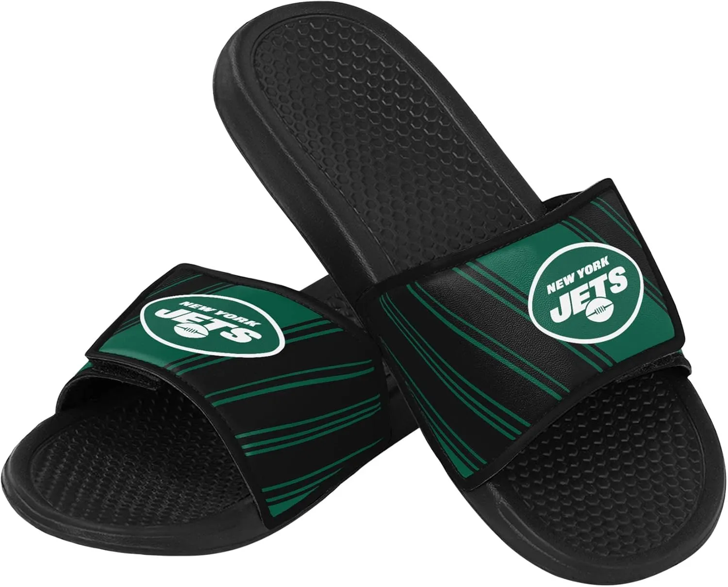 FOCO Youth NFL Logo Sport Shower Legacy Slide Flip Flop Sandals