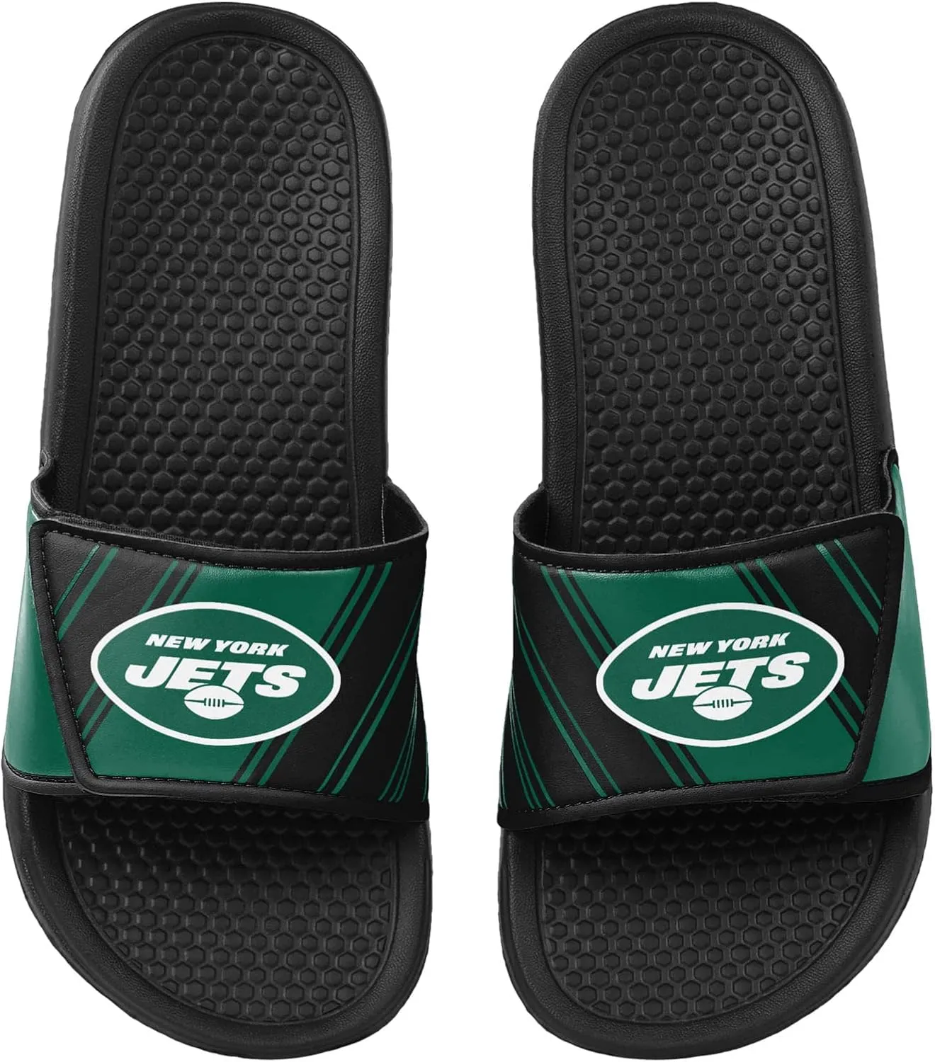 FOCO Youth NFL Logo Sport Shower Legacy Slide Flip Flop Sandals