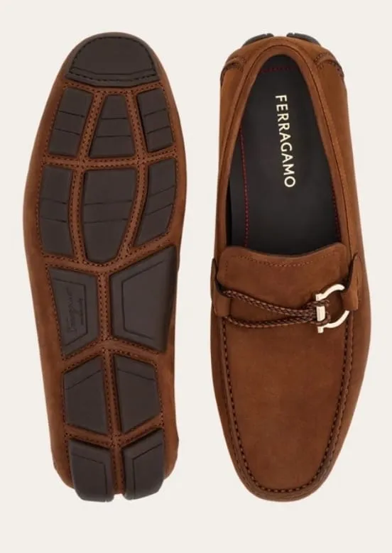 Front in Mid brown Suede