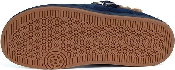 Fur Lined Clogs for Women Men | Suede Winter Slippers with Arch Support | Slip on Mules Potato Shoes with Removable Cushion Footbed | Warm Home House Shoes
